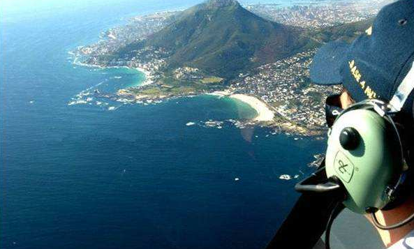 南非8天**直升飞机俯瞰桌山**