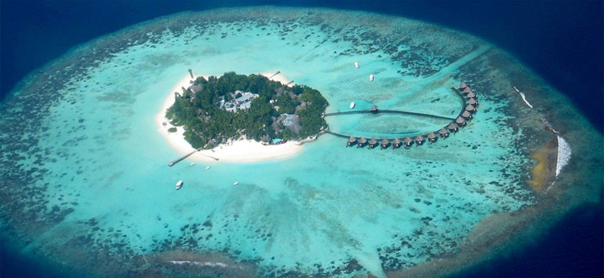 马尔代夫--蓝色美人蕉岛 Thulhagiri Island Resort and