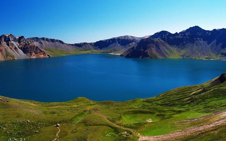 吉林、朝鲜民俗村、长白山、镜泊湖、吊水楼瀑