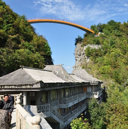 宜昌、神农架自然保护区 神农祭坛 三峡大瀑布